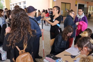 Participantes de las Jornadas en los talleres