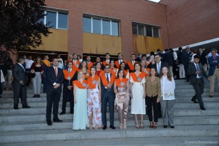 Promoción 2014/2018 del Grado en Administración y Dirección de Empresas en inglés
