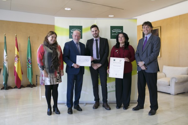 Acto de entrega del IV Premio Rosario Valpuesta | Foto. Diputación de Sevilla