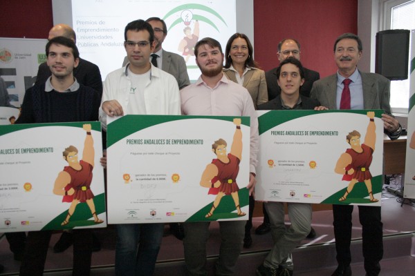 Los proyectos ‘BIOFY’ ,  ‘ADWALK’  y  ‘SMARTPV’, Premios de Emprendimiento de las Universidades Públicas de Andalucía 2018