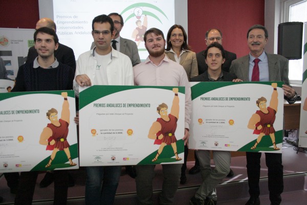 Los proyectos ‘BIOFY’ ,  ‘ADWALK’  y  ‘SMARTPV’, Premios de Emprendimiento de las Universidades Públicas de Andalucía 2018