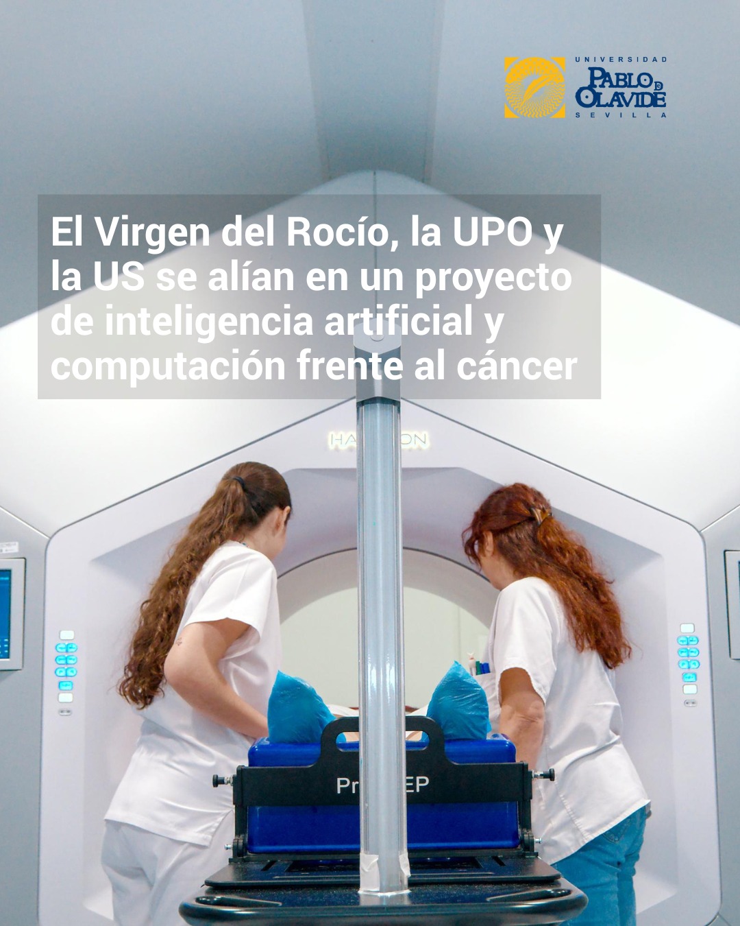 🔬 La Universidad Pablo de Olavide, la Universidad de Sevilla y el Hospital Universitario Virgen del Rocío trabajan en un ambicioso proyecto de investigación para detectar biomarcadores clave en sarcomas, un tipo de cáncer poco frecuente y complejo.Gracias a la computación de altas prestaciones y modelos de inteligencia artificial, el equipo está logrando identificar señales moleculares que podrían revolucionar el diagnóstico y tratamiento personalizado de estos tumores.Una alianza entre ciencia, tecnología y salud que abre la puerta a una medicina más precisa, rápida y esperanzadora.📍 Lee la noticia completa sobre esta investigación en el link de la Bio.#UPOinvestiga #inteligenciaartificial #IA #cáncer #sarcoma #medicinapersonalizada #salud