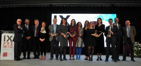 Foto de familia de los premiados. Foto: Cata Zambrano.