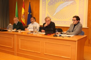 De izquierda a derecha, Francisco Llera, José Francisco Jiménez, Juan Montabes y José Manuel Trujillo.
