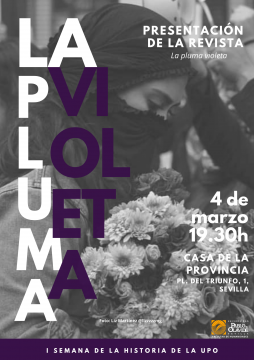 La pluma Violeta, cartel