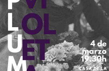 La pluma Violeta, cartel