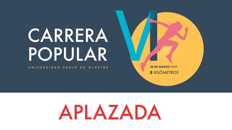 Aplazada la VI Carrera Popular de la Universidad Pablo de Olavide