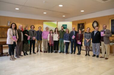 Entrega del premio en la Diputación de Sevilla en su edición de 2019