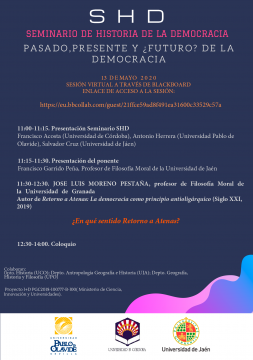 'Pasado, presente y ¿futuro? de la democracia' @ Online - Universidad de Córdoba