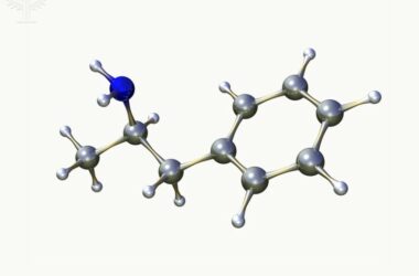 molécula de anfetamina