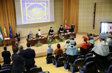 Acto de apertura del curso 2020/21 en la UPO