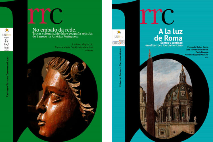 portadas de ‘No embalo da rede' y de ‘A la luz de Roma’