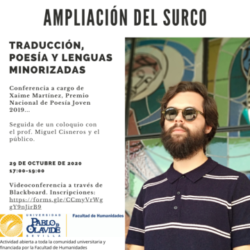 Ampliación del surco: traducción, poesía y lenguas minorizadas @ Online - Universidad Pablo de Olavide