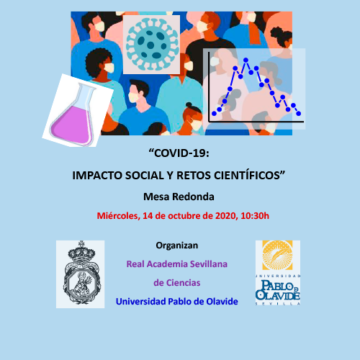 Mesa Redonda 'Covid-19: impacto social y retos científicos' @ Universidad Pablo de Olavide - Paraninfo