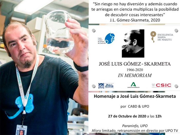 Homenaje a José Luís Gómez-Skarmeta