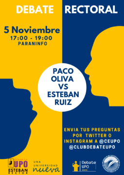 Debate Rectoral - 5 de noviembre, 17 horas