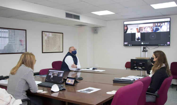 Reunión del Patronato, que se ha celebrado de forma virtual