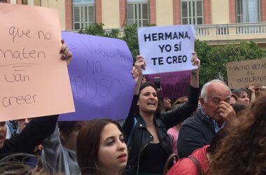 Protestas en Málaga por la sentencia del caso La Manada (2018)