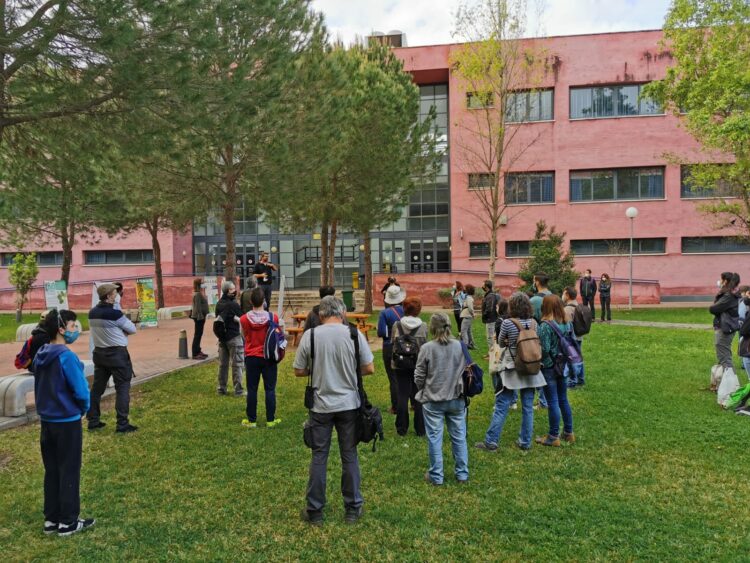 Participantes en el Maratón de Biodiversidad