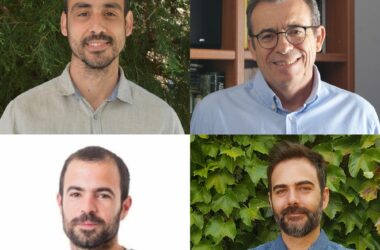 Jaime Vila-Traver (i) y Manuel González, arriaba, y Eduardo Aguilera (i) y Juan Infante