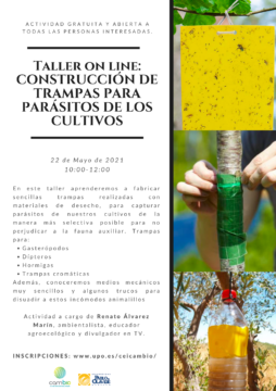 Taller 'Construcción de trampas para parásitos de los cultivos'