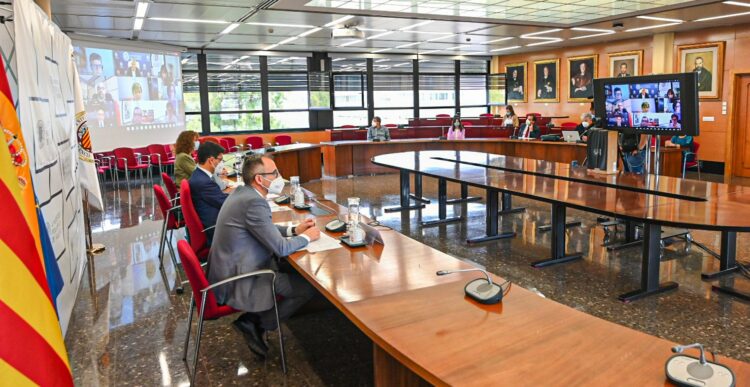 Reunión virtual de la Red en la Universidad Politécnica de Valencia