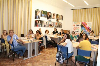 alumnos de una edición anterior del curso