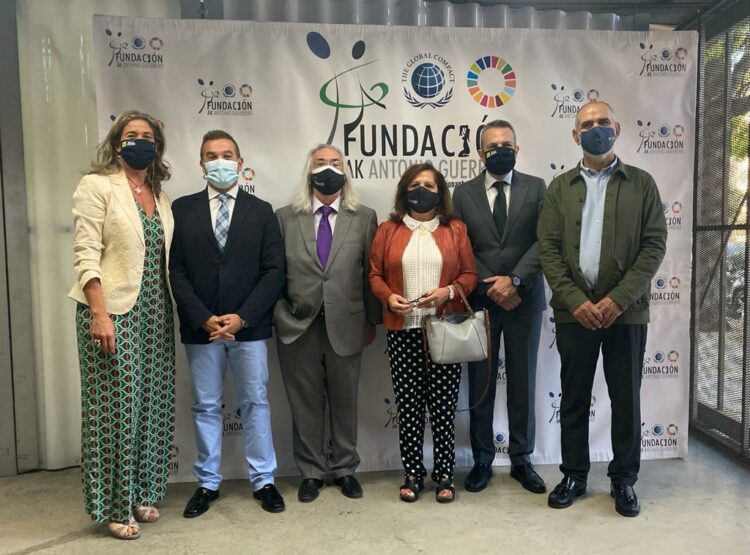 María José Parejo, Marcial Gómez, Antonio Guerrero, Katy Herrero, David Cobos y José Luis Sarasola