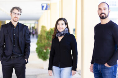 Juanma García, Carmen Botia y Ángel Ramón Zapata