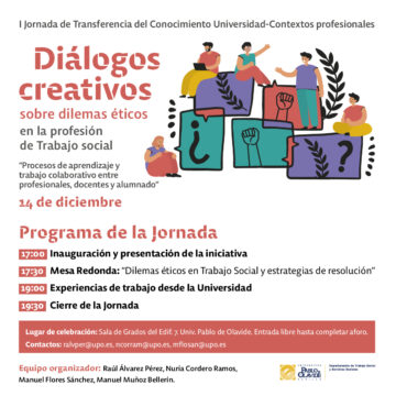 mesa redonda ‘Dilemas éticos en Trabajo Social y estrategias de resolución’
