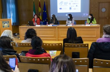 Teresa Terrón, Mónica Domínguez, Mª del Mar Ahumada y Noily Herrera