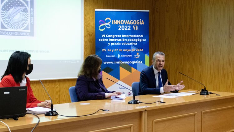 Susana Pasamar, Estefanía Rodríguez y David Cobos