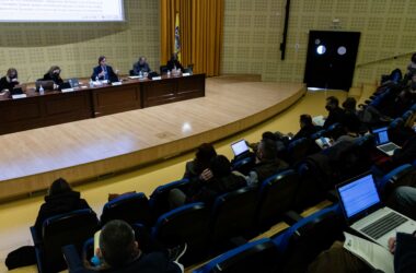 Consejo de Gobierno celebrado en el Paraninfo