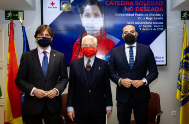 Desde la izquierda: Francisco Oliva, Francisco Rodríguez y Daniel Salvatierra.