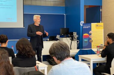 Bart Van Looy durante su intervención en el Workshop