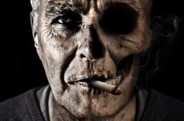 ilustración sobre los efectos nocivos del tabaco