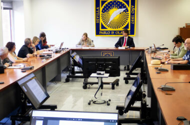 Sesión del Consejo Social celebrada en el Rectorado