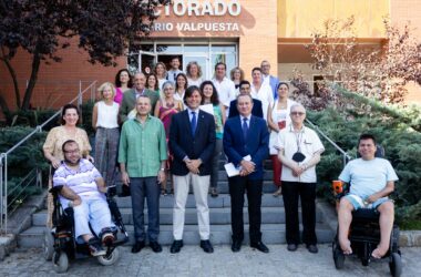con representantes de las entidades y responsables del programa de Voluntariado de la UPO