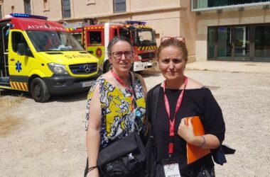 Rocío Ortiz y Pilar Ortiz, investigadoras del proyecto FENIX