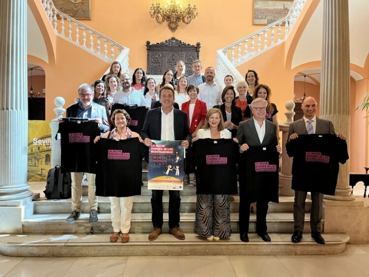 Presentación de La Noche Europea de l@s Investigador@s en el Ayuntamiento de Sevilla