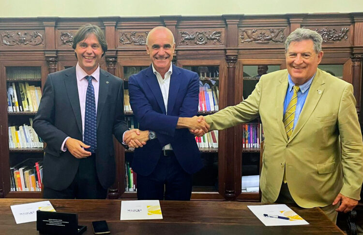Francisco OIiva, Antonio Muñoz y Guillermo Domínguez