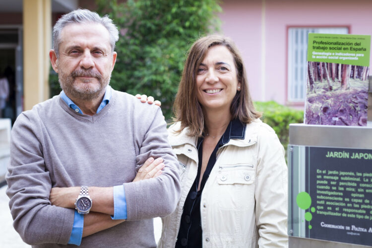 Chema Morán y Rosa M. Díaz