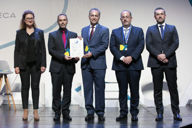 Acto de entrega del sello de calidad EURO-INF de la ANECA a la Escuela Politécnica Superior 