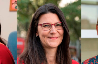 Ana Pérez-Luño, Ute Stephan y Johan Wiklund