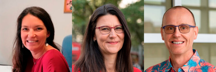 Ana Pérez-Luño, Ute Stephan y Johan Wiklund