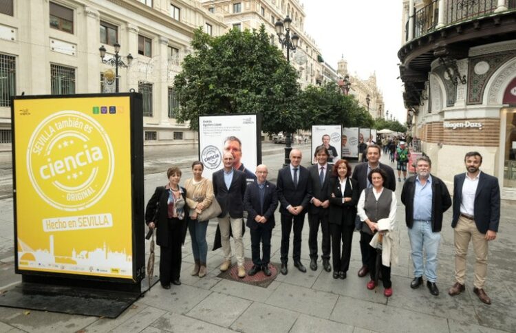 Inauguración de la exposición 'Sevilla también es ciencia'