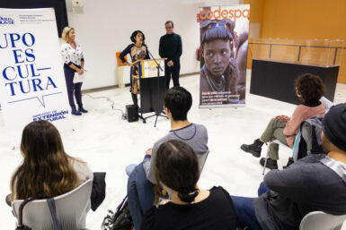María José Parejo, Elena Martínez y Juan Carlos Andreo 