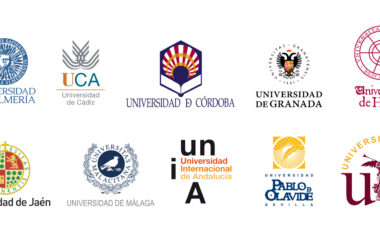 Logos de las universidades públicas andaluzas