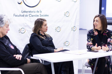 Rosalía Martínez, Mónica Domínguez y Rosa M.Díaz