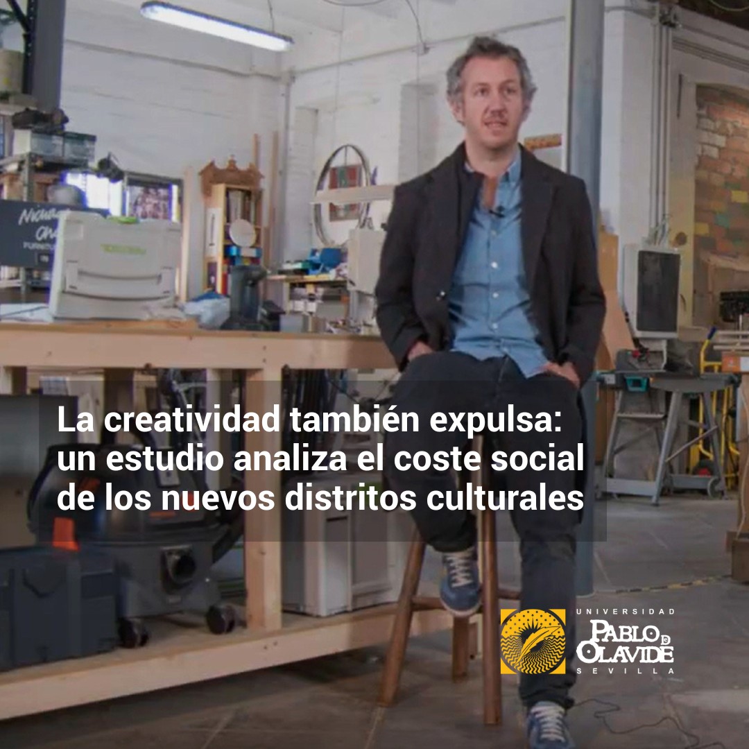 ¿Qué sucede cuando los “barrios creativos” se transforman? 🤔

Un nuevo estudio de la UPO analiza cómo la evolución del Soho de Málaga y del Cuadrante Noreste del Casco Histórico de Sevilla está generando presión inmobiliaria, cambios en los usos del barrio y el desplazamiento de residentes, artistas y pequeños negocios culturales.

Luis Navarro Ardoy y Lucía Cordón Díaz firman este estudio, publicado en acceso abierto, poniendo el foco en el papel de las políticas urbanas y en la necesidad de equilibrar dinamismo cultural y derecho a la ciudad. Proteger a las comunidades que dan vida a estos espacios es clave para que la creatividad no termine convirtiéndose en un factor de desigualdad.

🔗 Link a la noticia en la Bio.

#UPOinvestiga #sociología #urbanismo #Sevilla #Málaga
